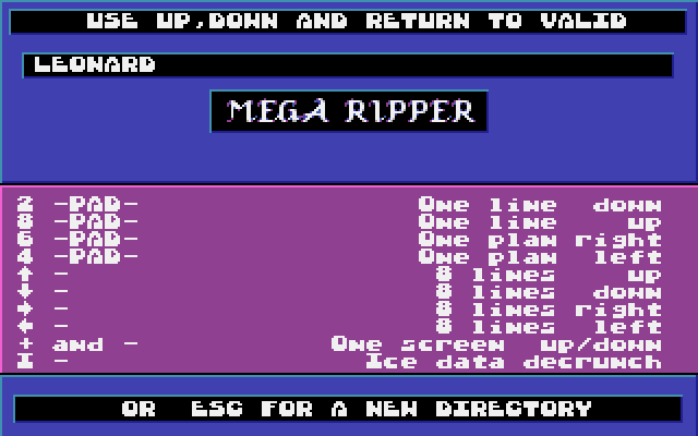 Mega Ripper atari screenshot